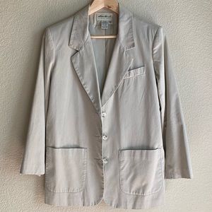 Vintage 1980’s Style Eddie Bauer Khaki Blazer